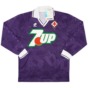 1992-93 Fiorentina Player Issue Home L/S Shirt (M)