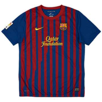 2011-12 Barcelona Home Shirt - 8/10 - (XL.Boys)