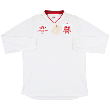 2012-13 England 'World Cup Finals 2014' Home L/S Shirt (XXL)
