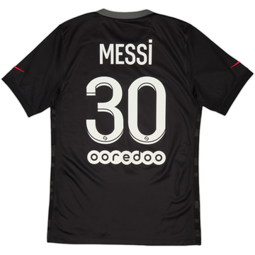2021-22 Paris Saint-Germain Third Shirt Messi #30 - 9/10 - (S)