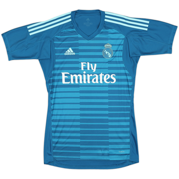 2018-19 Real Madrid GK S/S Shirt - 9/10 - (S)
