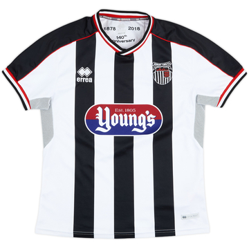 2018-19 Grimsby Town Home Shirt - 10/10 - (S)