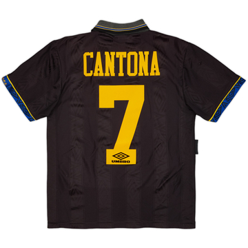 1993-95 Manchester United Away Shirt Cantona #7 - 5/10 - (S)