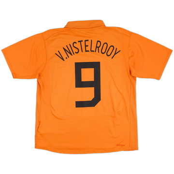 2006-08 Netherlands Home Shirt V.Nistelrooy #9 - 6/10 - (L)