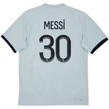 2022-23 Paris Saint-Germain Authentic Away Shirt Messi #30 - 10/10 - (M)