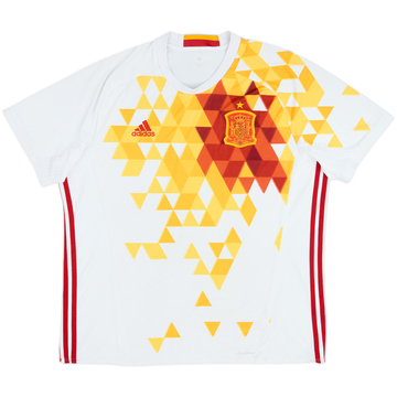 2016-17 Spain Away Shirt - 5/10 - (XL)