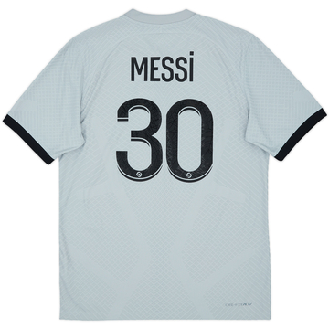 2022-23 Paris Saint-Germain Authentic Away Shirt Messi #30 - 10/10 - (M)