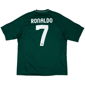 2012-13 Real Madrid CL Third Shirt Ronaldo #7 - 8/10 - (XL)