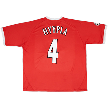 2001-03 Liverpool CL Shirt Hyypia #4 - 6/10 - (XXL)