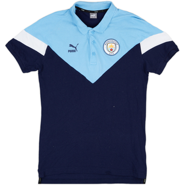 2019-20 Manchester City Puma Polo Shirt - 9/10 - (M)