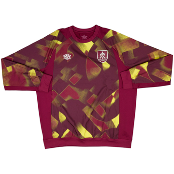 2021-22 Burnley Umbro Drill Top - 10/10 - (XXL)