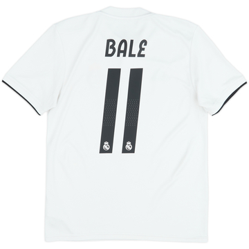 2018-19 Real Madrid Home Shirt Bale #11 - 7/10 - (S)
