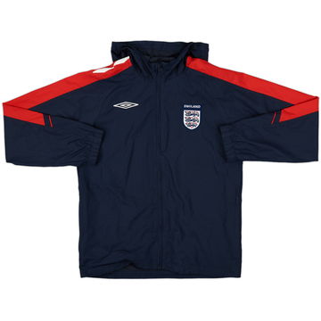 2004-05 England Umbro Hooded Rain Jacket - 8/10 - (S)