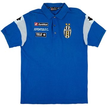 2001-02 Juventus Lotto Polo Shirt - 8/10 - (XL)