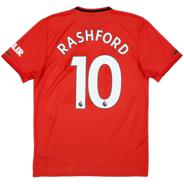 2019-20 Manchester United Home Shirt Rashford #10 - 5/10 - (M)