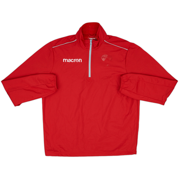 2018-19 FC Sion Macron 1/4 Zip Drill Top - 3/10 - (M)