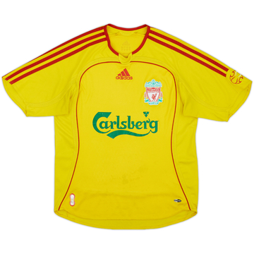 2006-07 Liverpool Away Shirt - 5/10 - (L.Boys)
