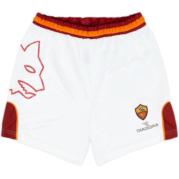 2003-04 Roma Diadora Training Shorts - 5/10 - 7/10 - (M)