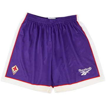 1996-97 Fiorentina Home Shorts - 6/10 - (XXL)