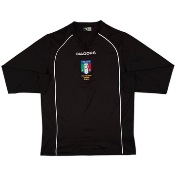 2000s Italy Diadora Referee L/S Shirt - 9/10 - (M)