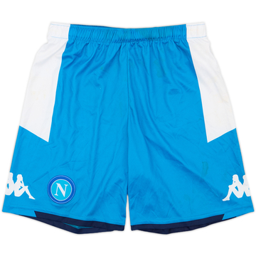 2019-20 Napoli Alternate Home Shorts - 6/10 - (L.Boys)