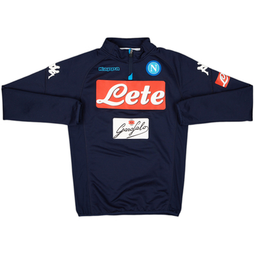 2017-18 Napoli Kappa Track Jacket - 8/10 - (XS)