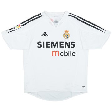 2004-05 Real Madrid Home Shirt - 5/10 - (XL.Boys)