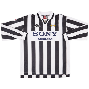 1996-97 Juventus Match Issue Home L/S Shirt #22