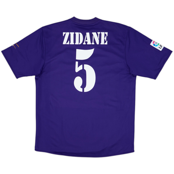 2001 Real Madrid Third Shirt Zidane #5 - 8/10 - (L)