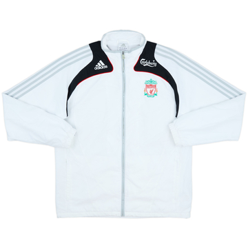 2008-09 Liverpool adidas Track Jacket - 8/10 - (L)