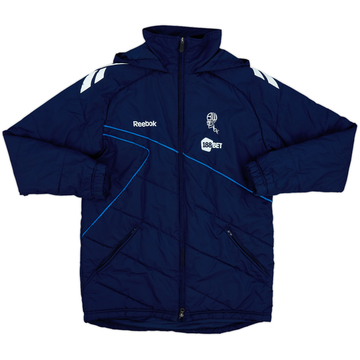 2010-11 Bolton Reebok Hooded Padded Bench Coat - 8/10 - (S)