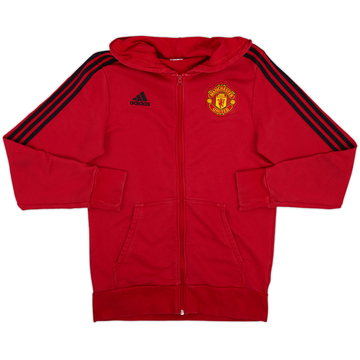 2019-20 Manchester United adidas Hooded Track Jacket - 8/10 - (M)