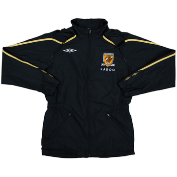 2008-09 Hull City Umbro Hooded Rain Jacket - 9/10 - (S)