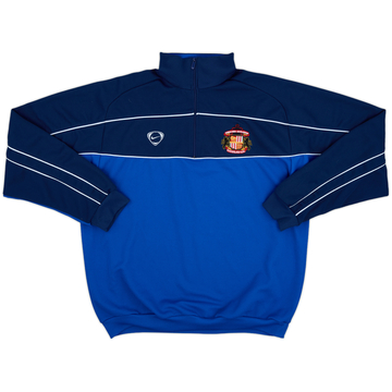 2001-02 Sunderland Nike 1/4 Zip Sweat Top - 8/10 - (L)