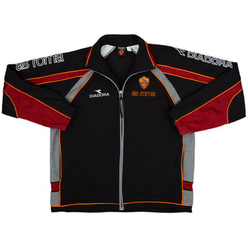 1998-99 Roma Diadora Track Jacket - 8/10 - (L.Boys)