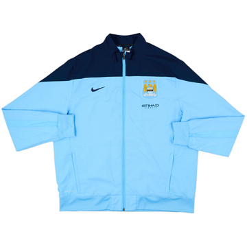 2013-14 Manchester City Nike Track Jacket - 10/10 - (XL)