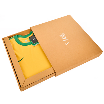 2010-11 Brazil Limited Edition Player Issue Home Shirt #1596 (L)