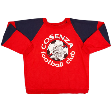 1990-91 Cosenza Le Felpe Dei Grandi Club Sweat Top - 8/10 - (L)
