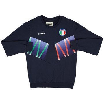 2010-11 Italy Diadora 1994 Retro Sweat Top - 8/10 - (S)
