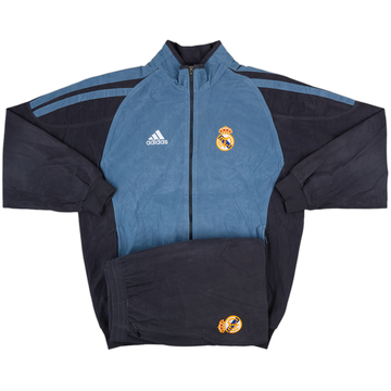 2001-02 Real Madrid adidas Tracksuit - 9/10 - (XL)