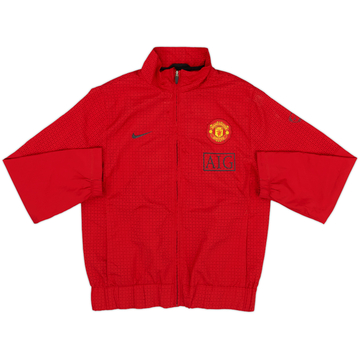 2008-09 Manchester United Nike Track Jacket - 8/10 - (M.Boys)