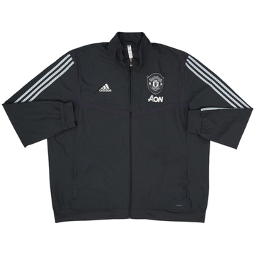 2019-20 Manchester United adidas Track Jacket - 8/10 - (3XL)