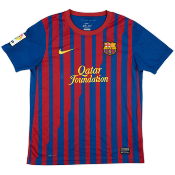 2011-12 Barcelona Home Shirt - 7/10 - (L.Boys)