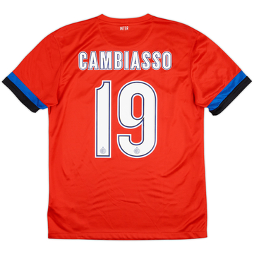 2012-13 Inter Milan Away Shirt Cambiasso #19 - 6/10 - (M)