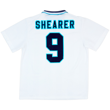 1995-97 England Home Shirt Shearer #9 - 10/10 - (XL)
