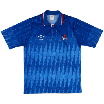 1989-91 Chelsea Home Shirt - 9/10 - (S)