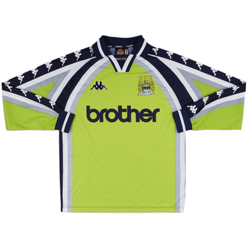 1997-99 Manchester City GK Shirt - 8/10 - (S)
