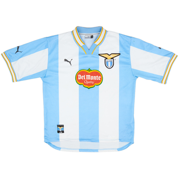 1999-00 Lazio European Home Shirt - 5/10 - (XL.Boys)