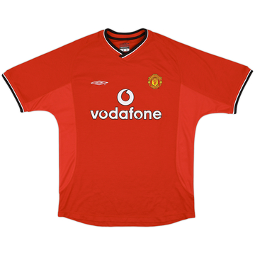 2000-02 Manchester United Home Shirt - 5/10 - (L)