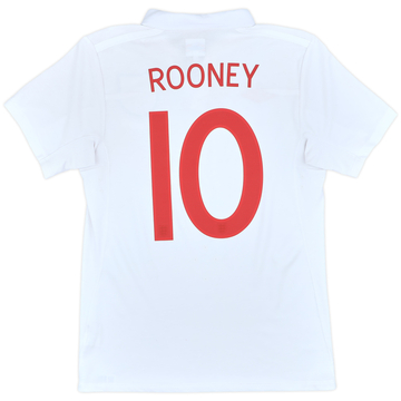 2009-10 England Home Shirt Rooney #10 - 7/10 - (M)